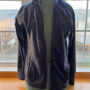 Athleta hooded zip sweatshirt